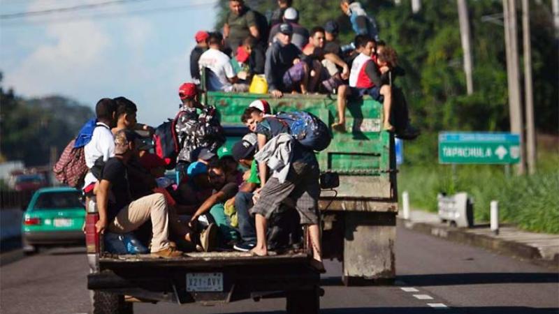 Parte de Honduras primera caravana de migrantes en 2024 rumbo a EE