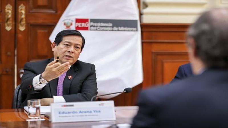 Premier Eduardo Arana 