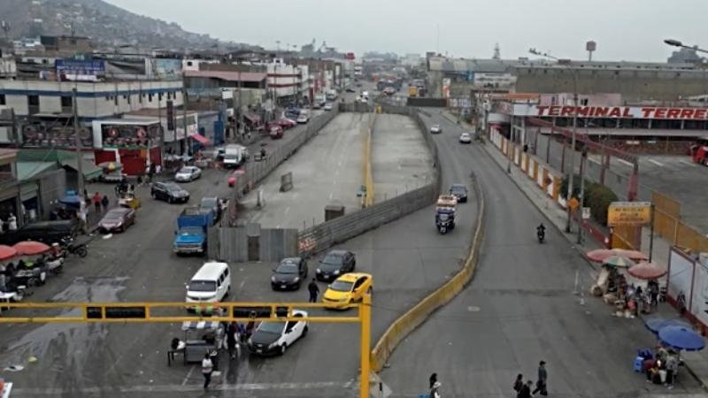 ATU línea 2 del metro de Lima EL Agustino 