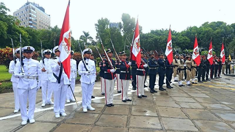 batalla miraflores guerra del pacífico ministerio de defensa presidente jerí 