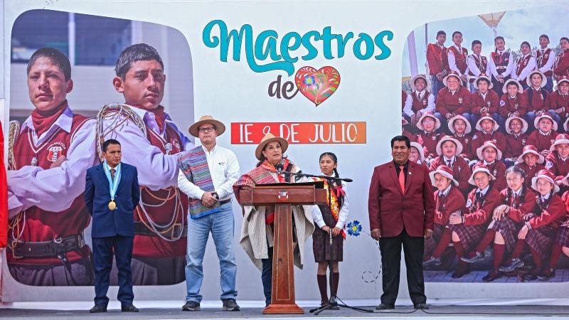 Presidenta Dina Boluarte Minería Ilegal Reinfo