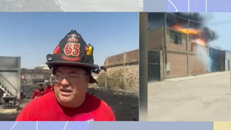 bomberos puente piedra incendio