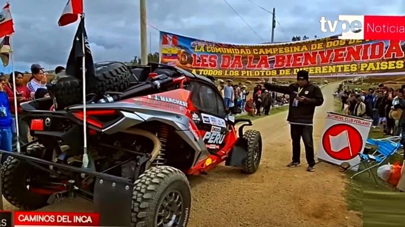 caminos del Inca Rally carro