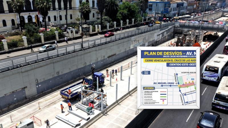 desvíos plan grau línea 1 