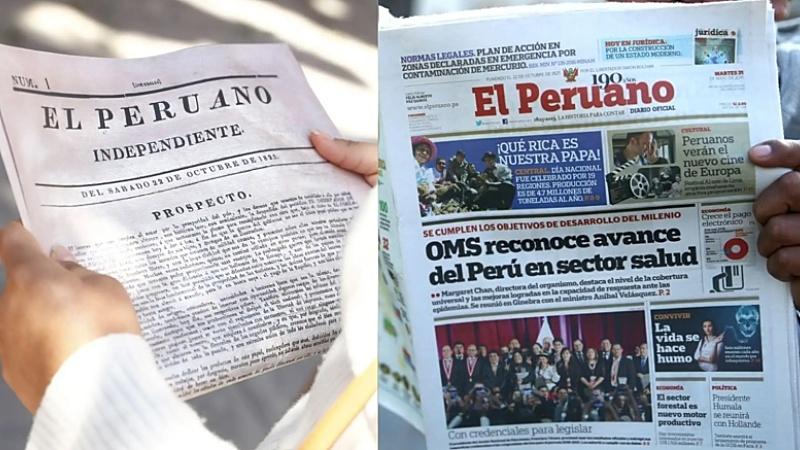 Diario El Peruano periódico bicentenario