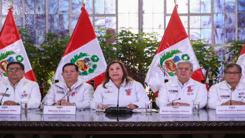 Presidenta Dina Boluarte Reinfo Minería Ilegal minería Congreso PCM
