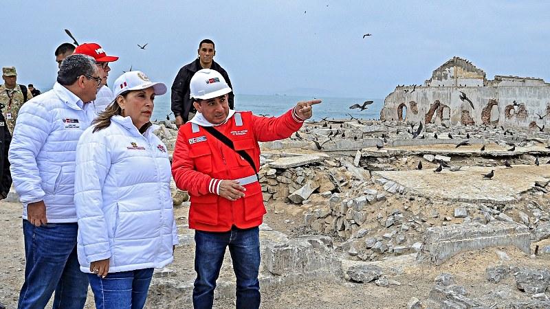 Presidenta Dina Boluarte penal el frontón criminalidad