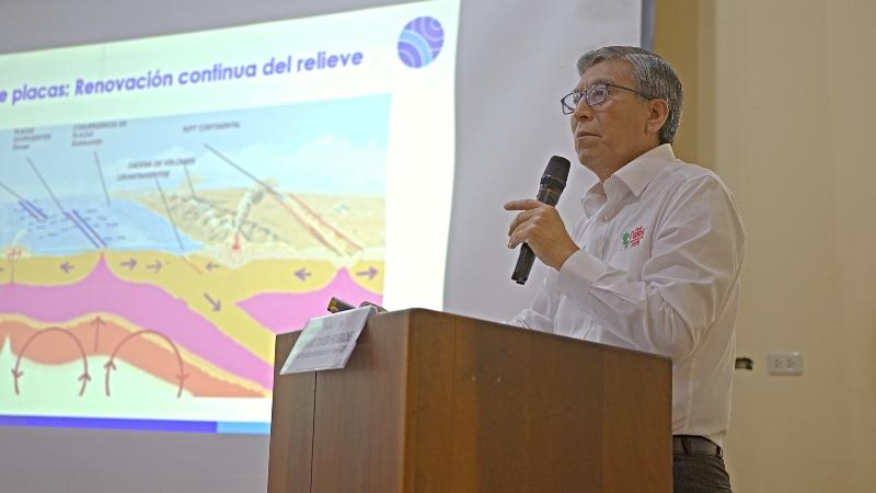 IGP sismos terremotos feria del libro  Fil Lima 2025