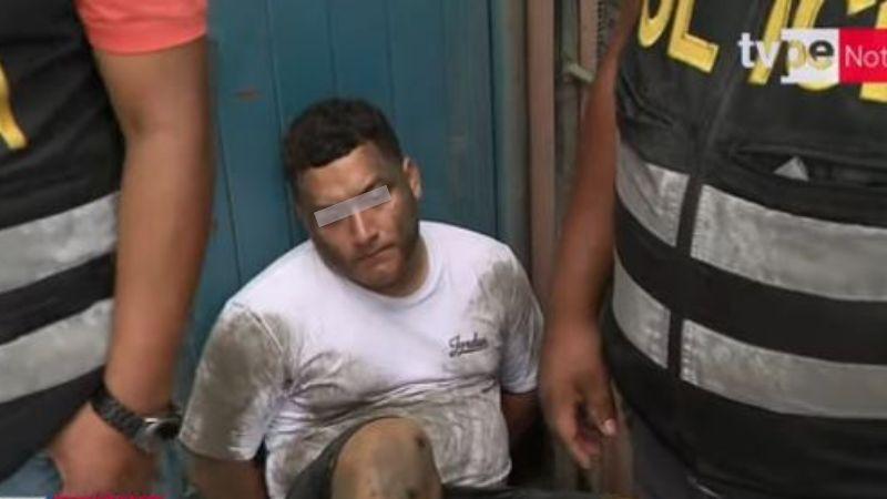 Raquetero intervenido en Cercado de Lima Raquetero intervenido en Cercado de Lima