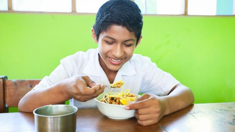 midis alimentación escolar DESAYUNO en mi cole