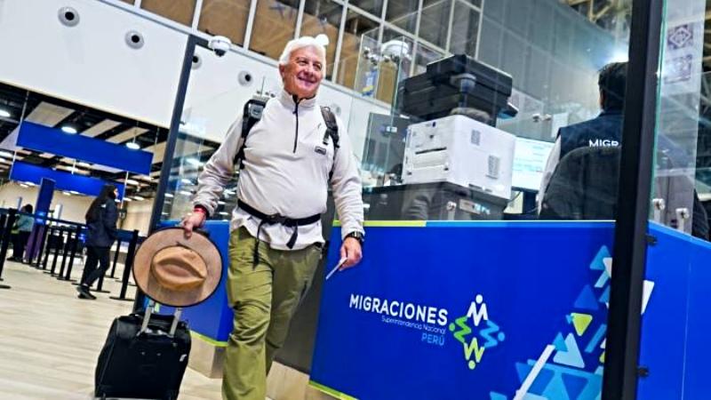 migraciones aeropuerto Jorge Chávez pasajeros