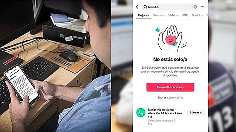 minsa tiktok suicidio linea 113