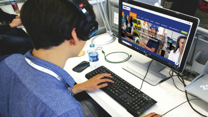 MTPE capacitará a 4000 jóvenes en áreas como teleoperador, marketing digital y desarrollo web. Foto: Jóvenes Productivos. MTPE