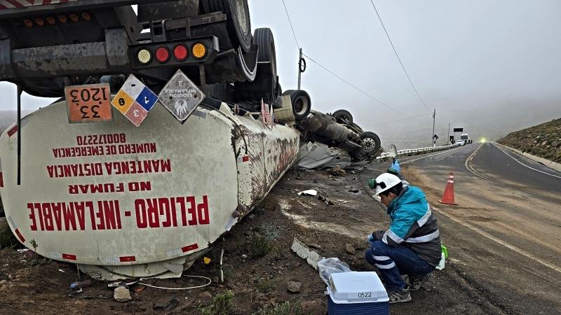OEFA contaminación ambiental  carreteras hidrocarburos 