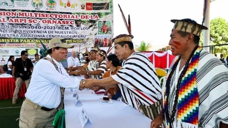 PCM premier Arana Reinfo Minería AMazonas