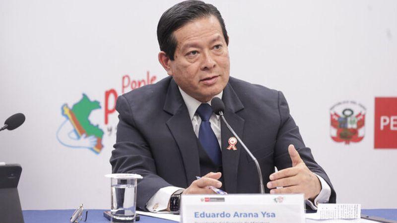 Premier Eduardo Arana