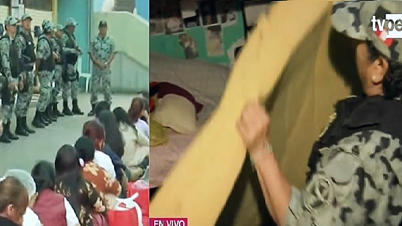 penal INPE requisa internas santa mónica Chorrillos