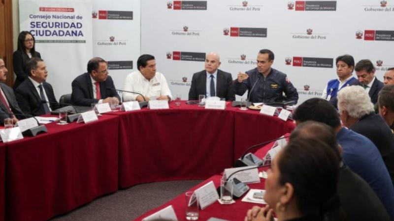 premier pcm presidente jerí extorsiones