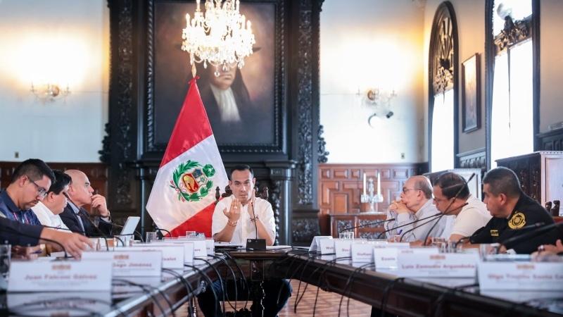 presidente jerí seguridad delincuencia pnp