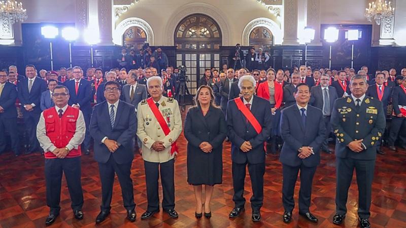 GEIN presidenta dina boluarte terrorismo PNP