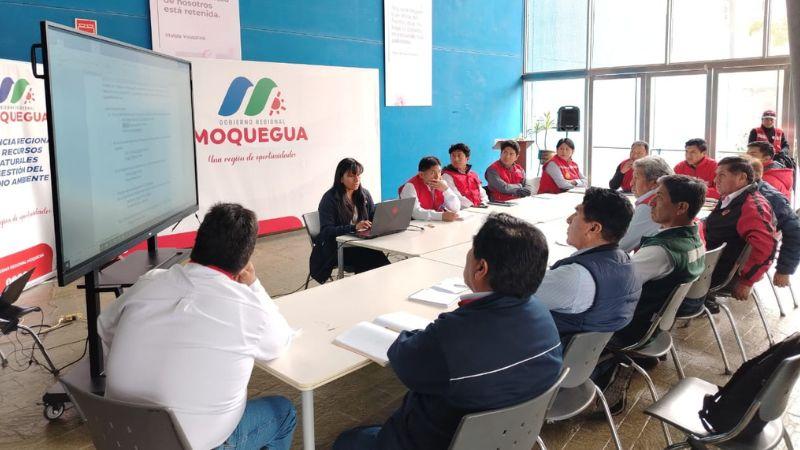 Moquegua instala equipo técnico