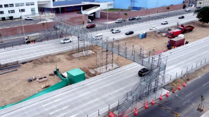 Segundo puente provisional 