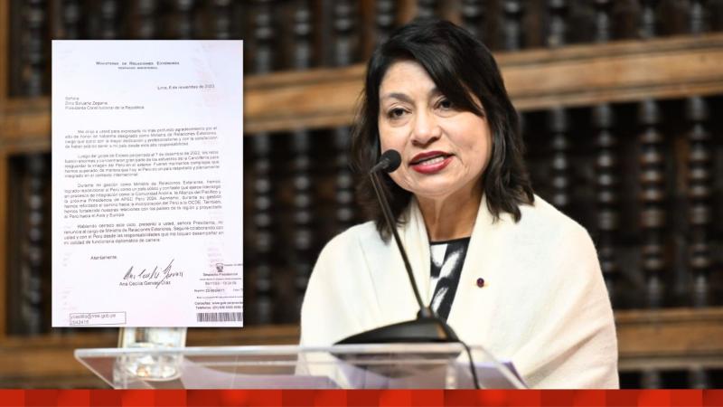 Canciller Ana Cecilia Gervasi Presentó Su Renuncia | Radio Nacional