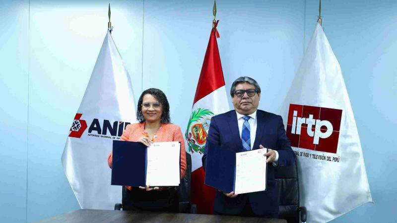 IRTP firma convenio con ANIN