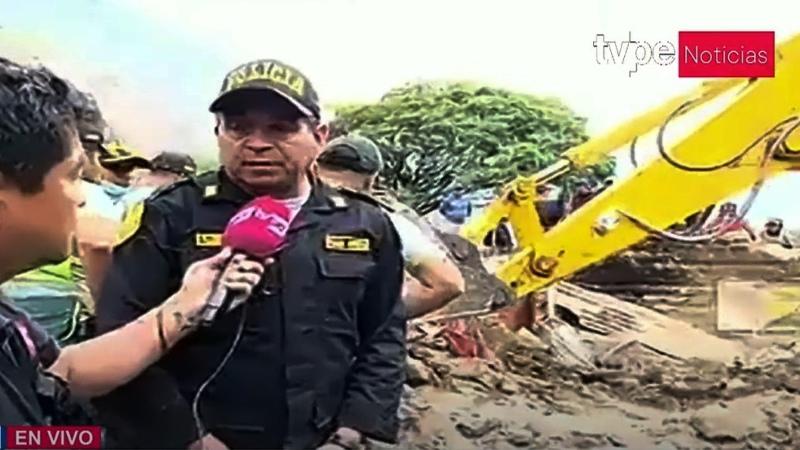 yauyos huaico desastre deslizamiento de tierra cuerpos