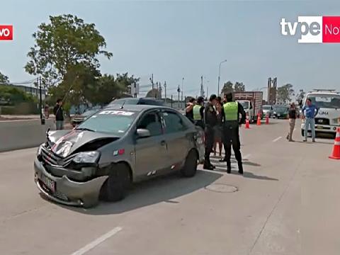 vía expresa sur surco accidente señora