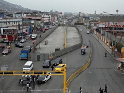 ATU línea 2 del metro de Lima EL Agustino 