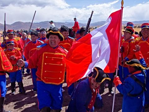 Ministerio de Cultura batalla PUno chua chua