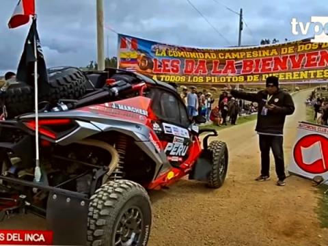 caminos del Inca Rally carro