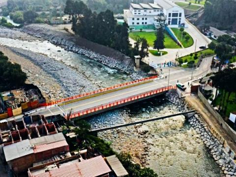 Chosica chaclacayo puente MTC