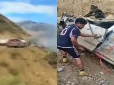 Accidente en La Libertad 