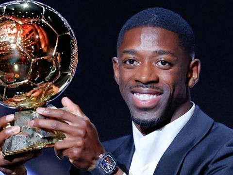 Dembélé Balón de Oro PSG champions Europa París 