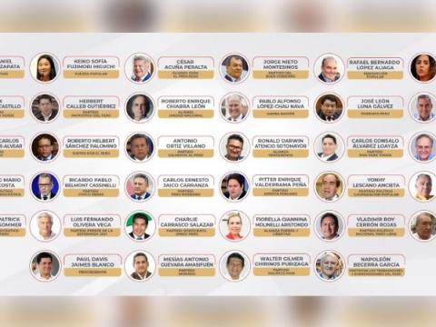 planchas presidenciales