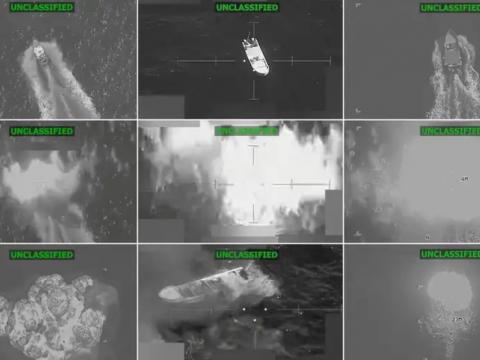  Donald Trump Estados Unidos  narcotráfico lanchas estados unidos venezuela narcotráfico