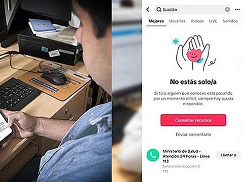 minsa tiktok suicidio linea 113