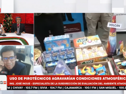 El informativo segunda edición Pirotecnia Contaminación