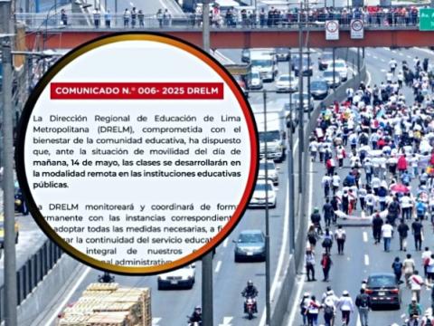 paro nacional lima callao educación 