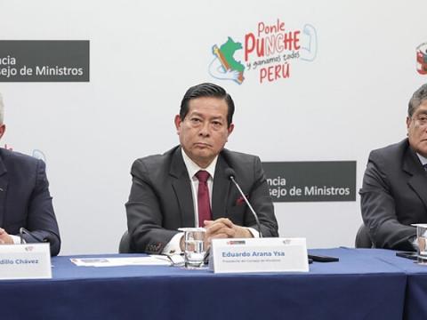 PCM ministros  Loreto Presidenta DIna Boluarte COlombia 