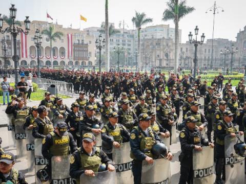 PNP Fiestas Patrias Ministerio del Interior Lima Metropolitana