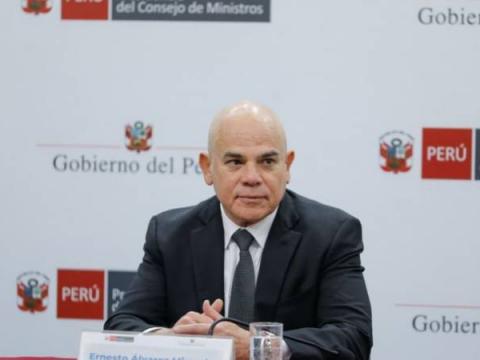 Premier Ernesto Álvarez reinfo pcm minería ilegal