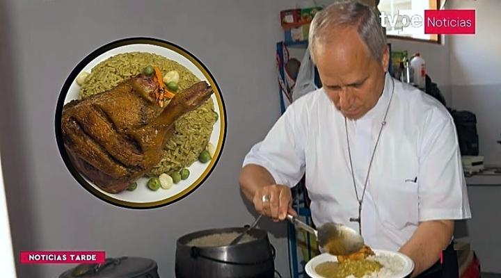 arroz con pato papa león XIV