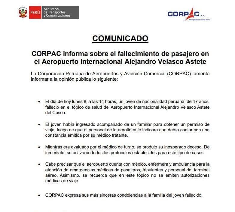 CORPAC MTC 