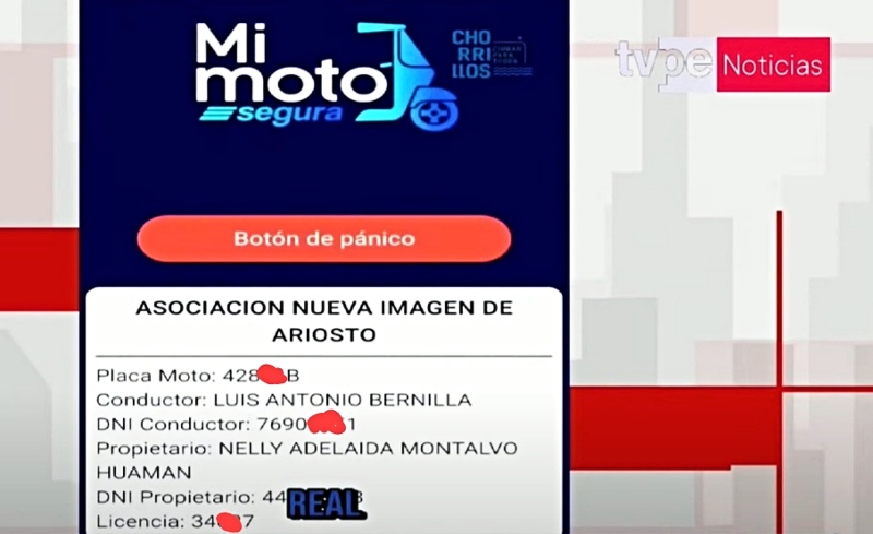 mototaxi seguridad chorrillos