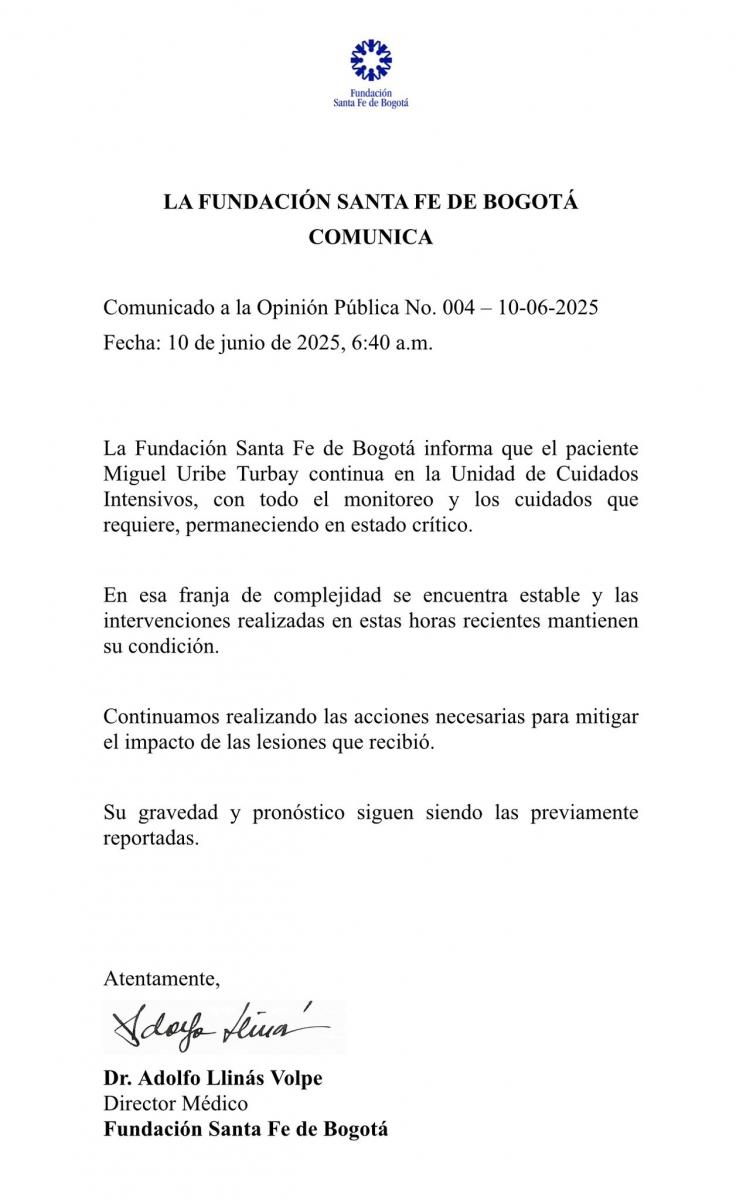 santa fe colombia atentados muertos