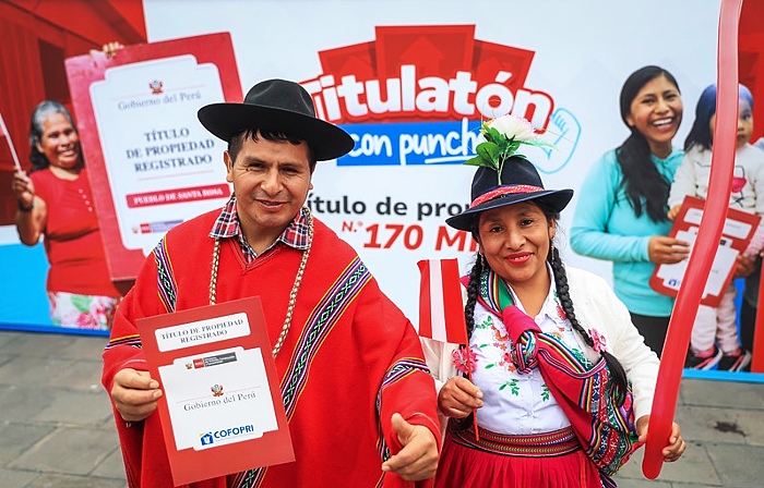 título de propiedad dina boluarte